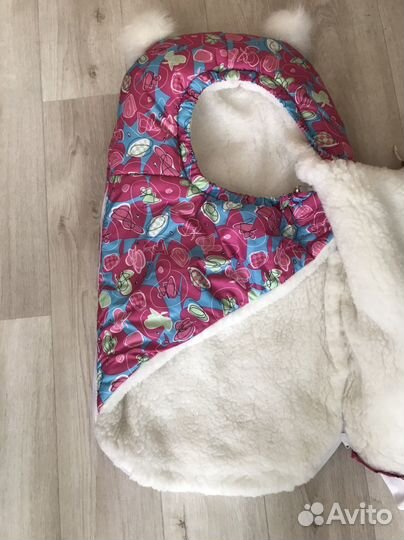 Кокон для новорожденных зимний