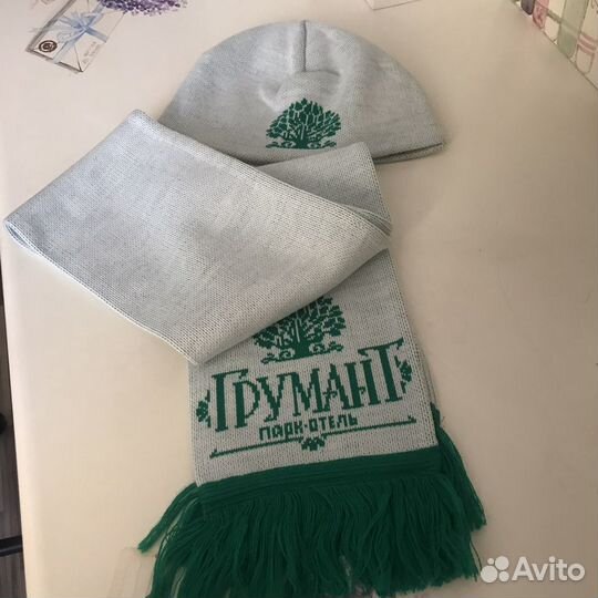 Комплект шапка и шарф