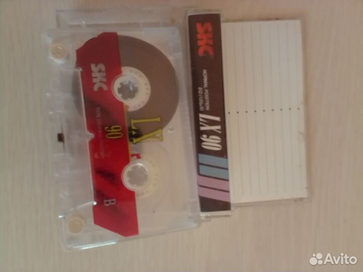 Аудиокассеты philips SQ-C90, GoldStar NR90, LiveCo