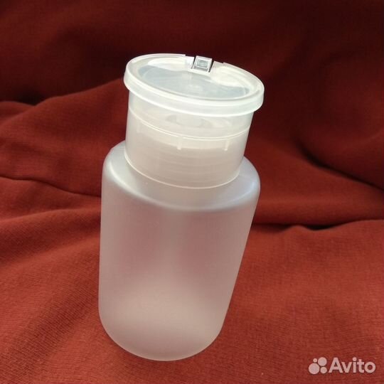 Флакон косметический с дозатором и помпой 180 мл