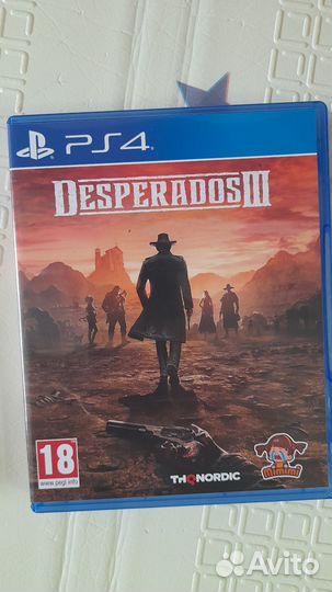 Игра для приставки ps4 desperados 3