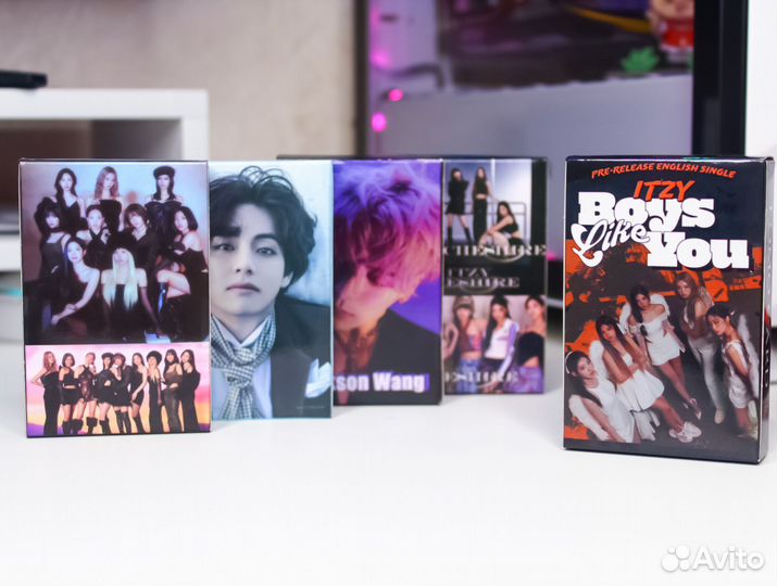 Ломо карты BTS, itzy, twice