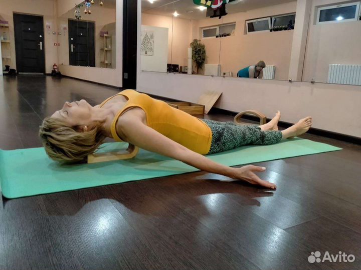 Блоки для йоги деревянные