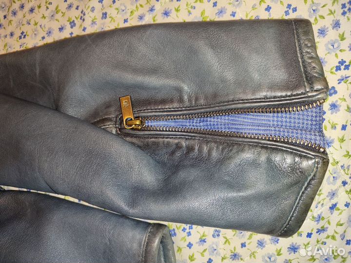 Кожаная куртка мужская