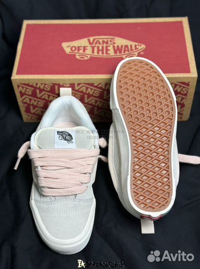 Кроссовки Vans knu skool pastels pink 36-41