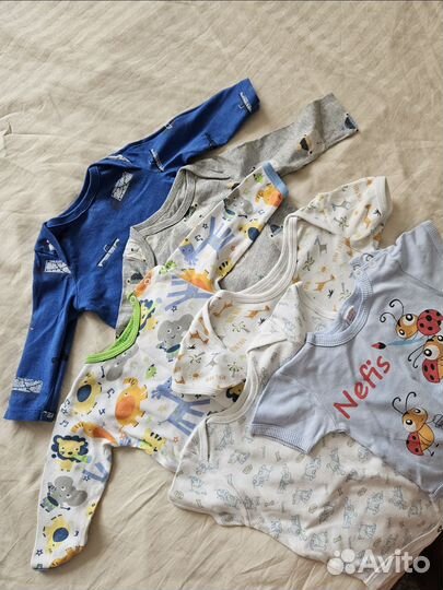 Костюм тёплый, боди разм. 62-74 (пакетом)