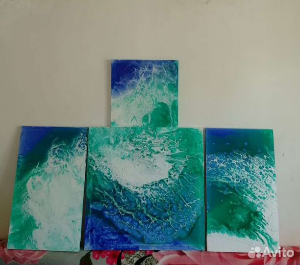 Картина hand made абстракция