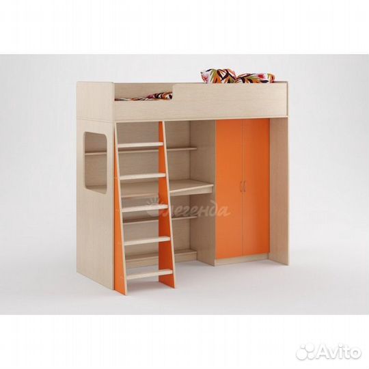 Кровать чердак