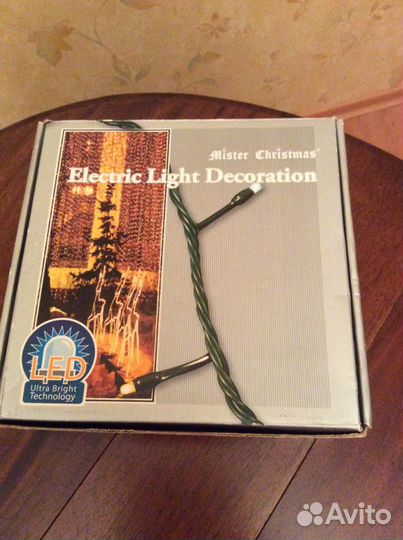 Гирлянда для улицы и дома,мерцающая.Ирландия