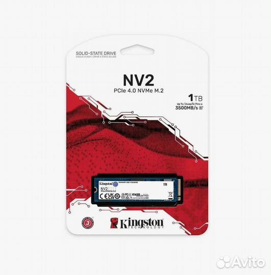 SSD диск m.2 Kingston SNV2S 1Tb Nvme (Новый)