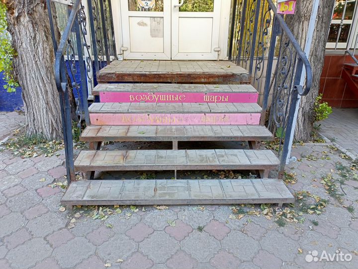 Ремонт крыльца, пандус, лестницы