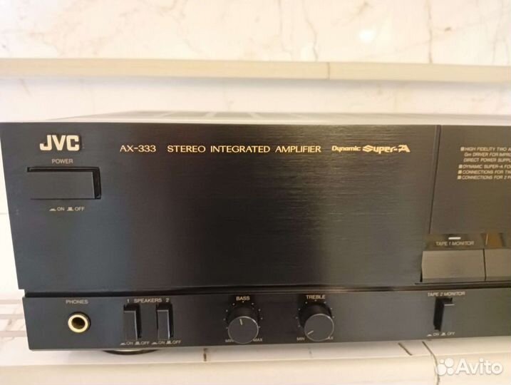 Интегральный стерео усилитель JVC AX-333вк