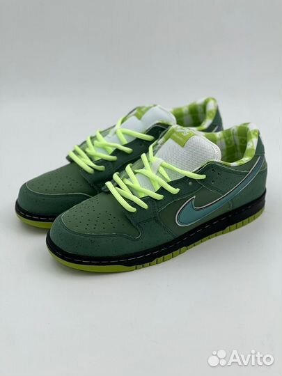 Кроссовки Nike sb Dunk low Lobster Green