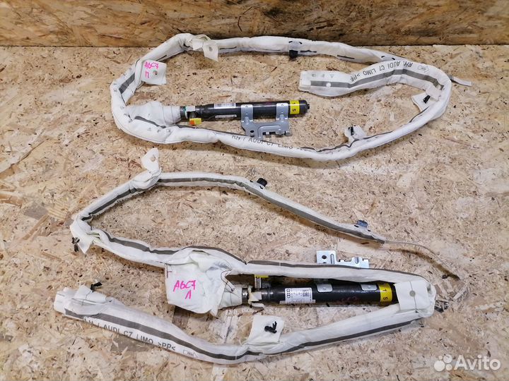 Шторка безопасности боковая Audi A6 C7