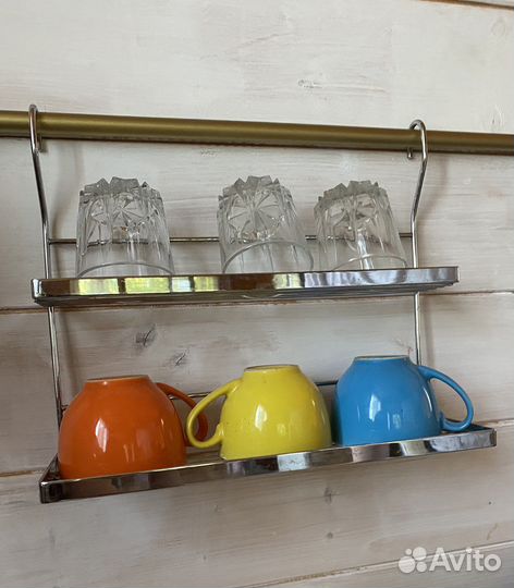 Полка навесная для посуды специй и т.д