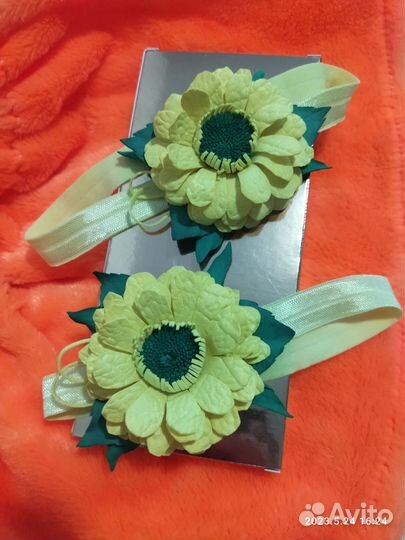 Повязочки на голову ручной работы