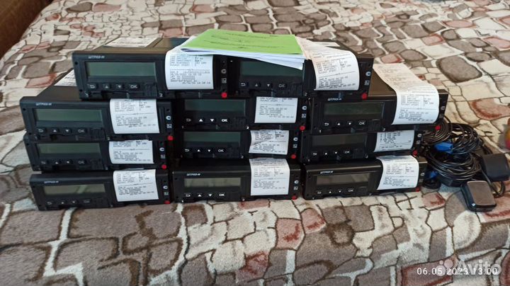 Тахограф б/у с скзи штрих м (под ключ)