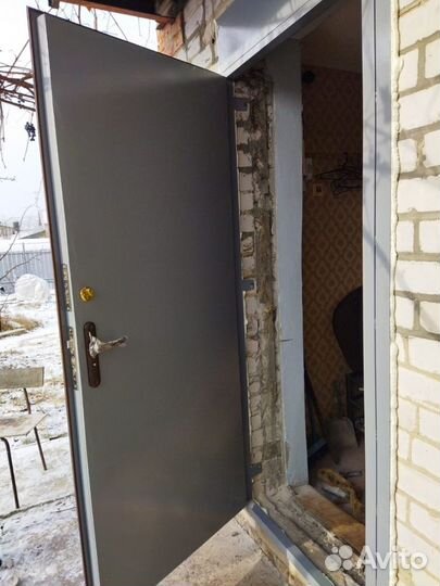 Дверь входная металлическая усиленная