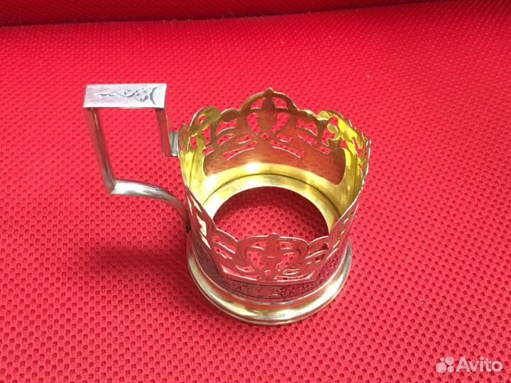 Подстаканник, серебро 875(П)