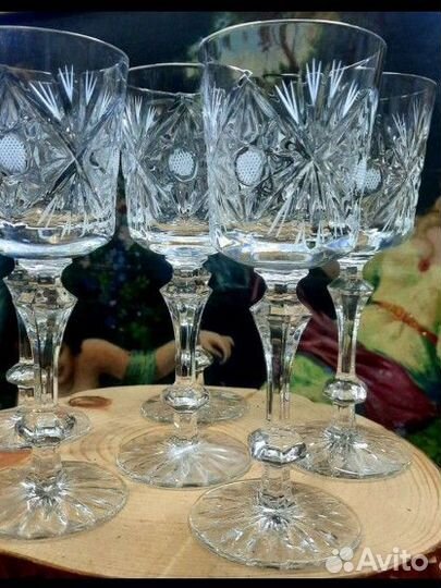 Фужеры богемия