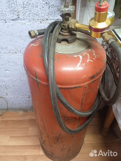 Баллон газовый с редуктором