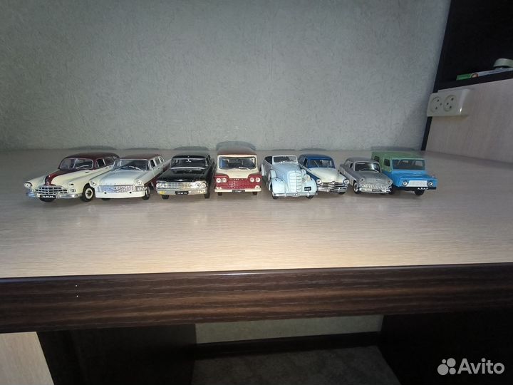 Коллекционные модели машинки СССР