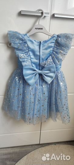 Нарядное платье для девочки 98