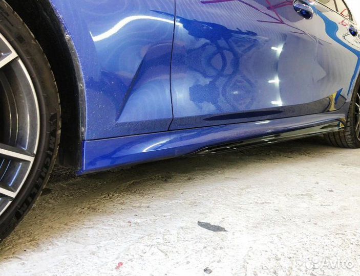 Лезвия порогов BMW 3 series G20 M-Performance