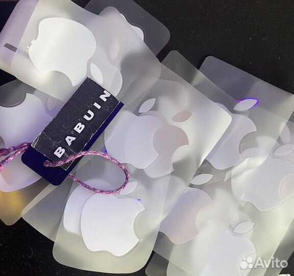 Наклейки яблоки