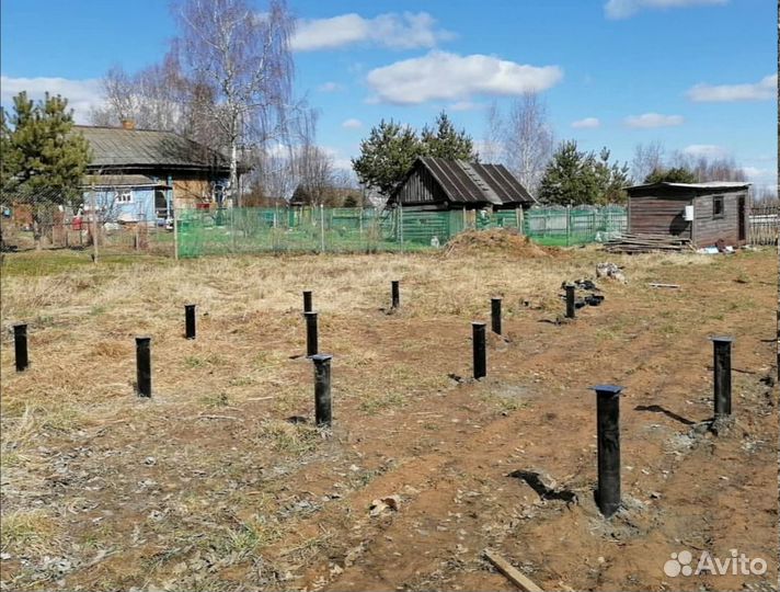 Фундаменты. Сваи