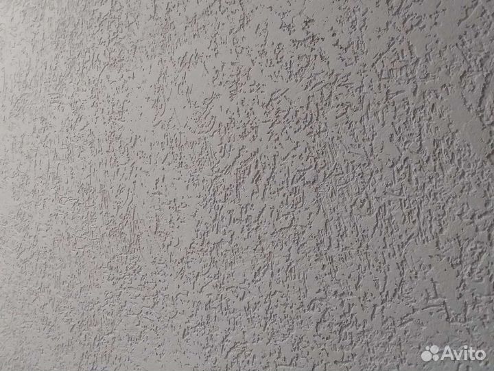 Декоративные штукатурки, обои, шпаклёвка