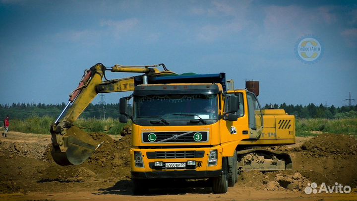 Грунт для отсыпки доставка от 100 кубометров