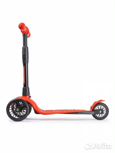 Самокат детский baby красный