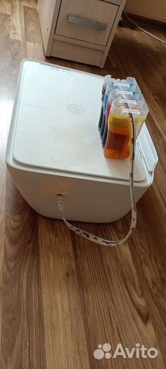 Цветной струйный мфу принтер с снпч