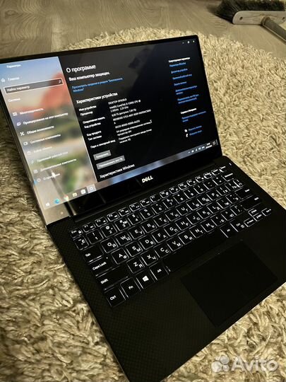 Dell XPS 13 (4K сенсорный) 8Gb,Core i5vPRO