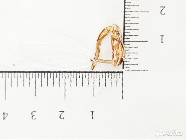 Золотые серьги