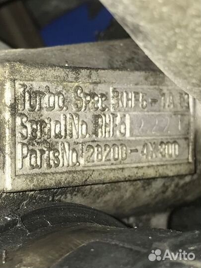 Двигатель Kia J3 2.9 CRDi, Euro3, Turbo, 144лс