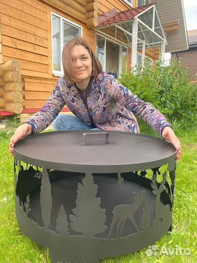 Костровая чаша круглая с доставкой