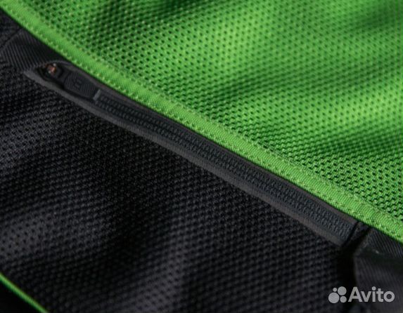 Мотокуртка Icon Contra 2 зеленая