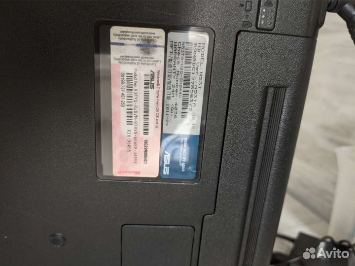 Ноутбук asus