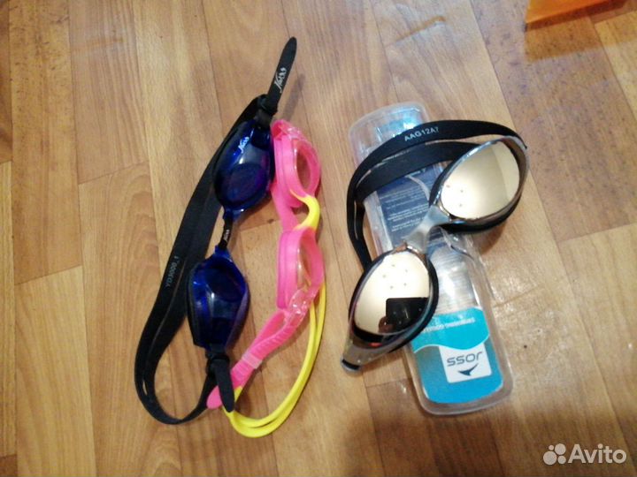 Очки маски для плавания, снорклинга