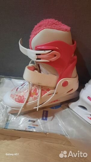 Коньки детские раздвижные