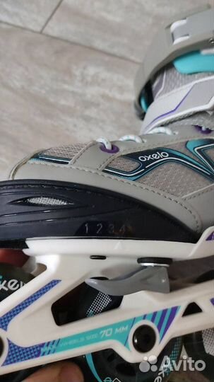 Роликовые коньки для детей раздвижные fit 3 oxelo