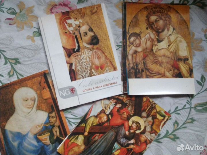 Набор винтажных открыток Чешское искусство эпохи г