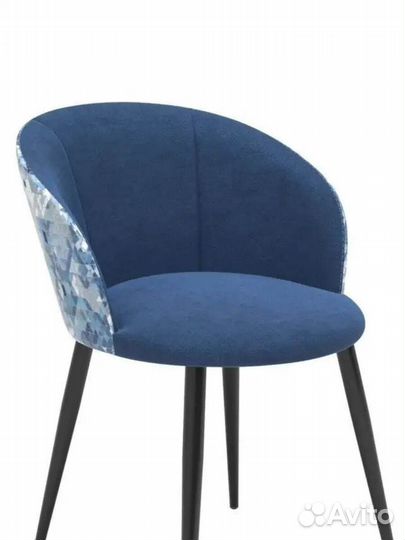 Мягкий кухонный стул со спинкой