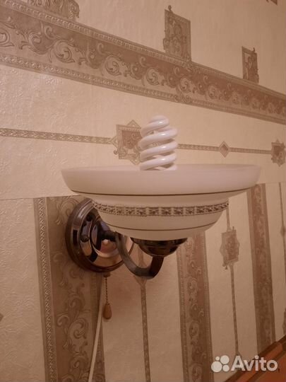 Люстра потолочная + 2 бра