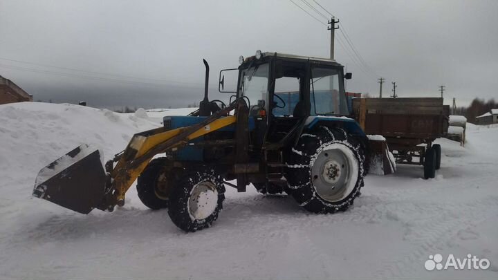 Аренда,Услуги трактора мтз 82 с куном и прицепом