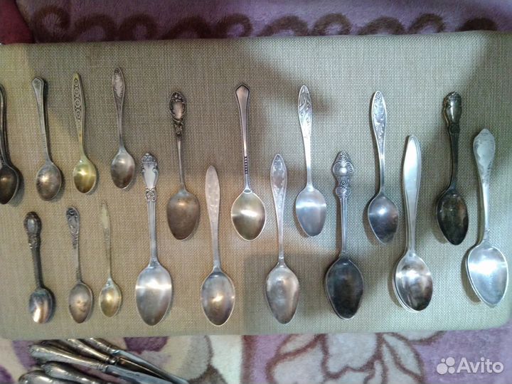 Мельхиоровые ложки СССР