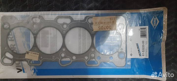 Прокладка гбц на great wall hover h3