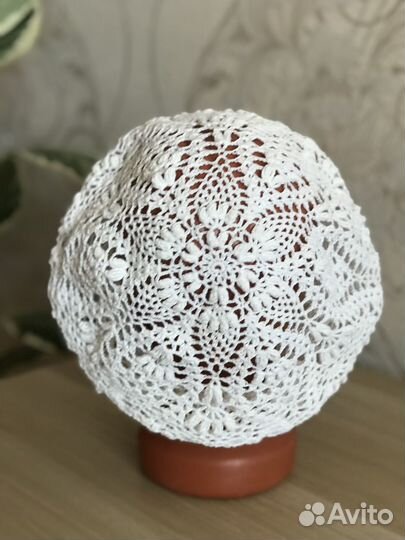 Новый вязанный берет, ручная работа